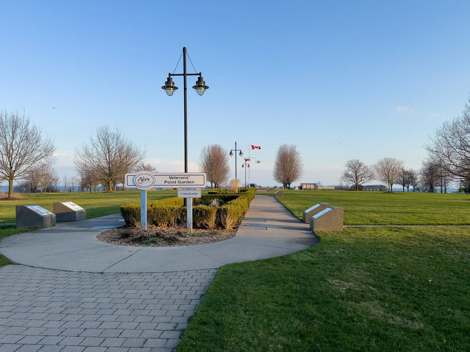 Ajax Waterfront Park on Lake Ontario